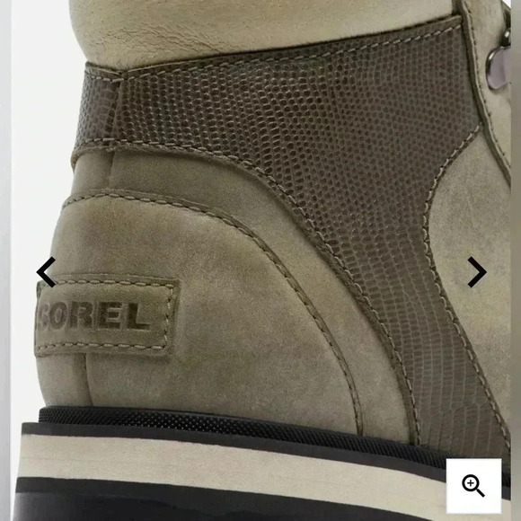 SOREL LENNOX HIKER STKD WATERPROOF BOOT Sz 9 - Picture 13 of 14